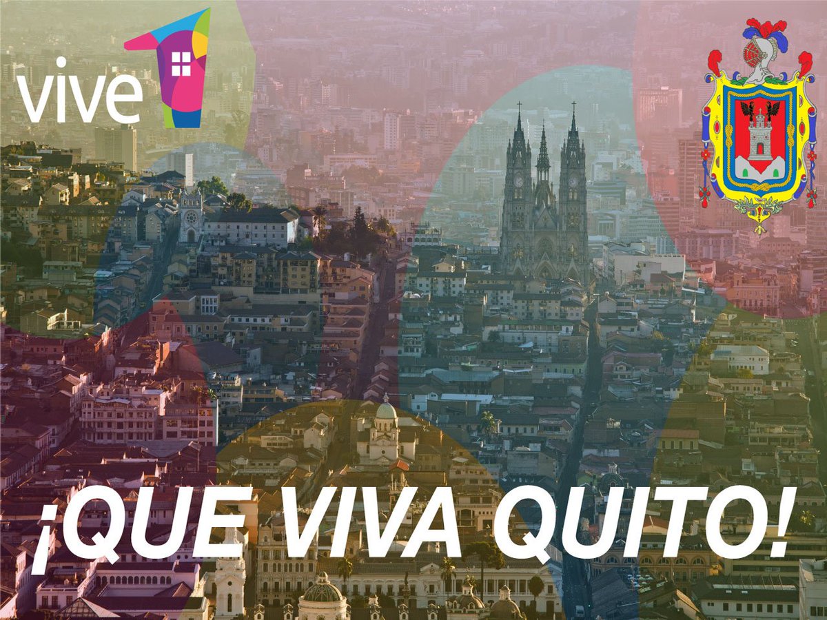 viveuno's tweet photo. 💙❤️💙 ¡¡Que Viva Quito!! en sus 484 Años de Fundación 💙❤️💙 #Quito, hogar de gente amable y luchadora, Felicidades a la carita de Dios, Gritemos juntos Que ¡¡#VIVAQUITO!! https://t.co/QqzBcRR8OW
