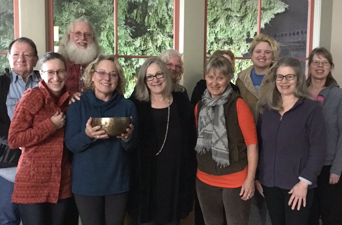 Feeling blessed. Here are some members of our magnificent fall qigong group. So grateful to you all. Healing is amazing. Register now for January.  Info on my website. Qigong Link in profile. ###qigong #love #joy #healing #nutritionist #energy #fairfieldcommunity #rainforest #yyj