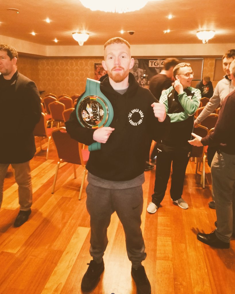 Great atmosphere today at the weigh ins today up here in Castlebar 132 pounds. Can't wait to get out and perform tomoro night. #irishboxing #celticwarriors
