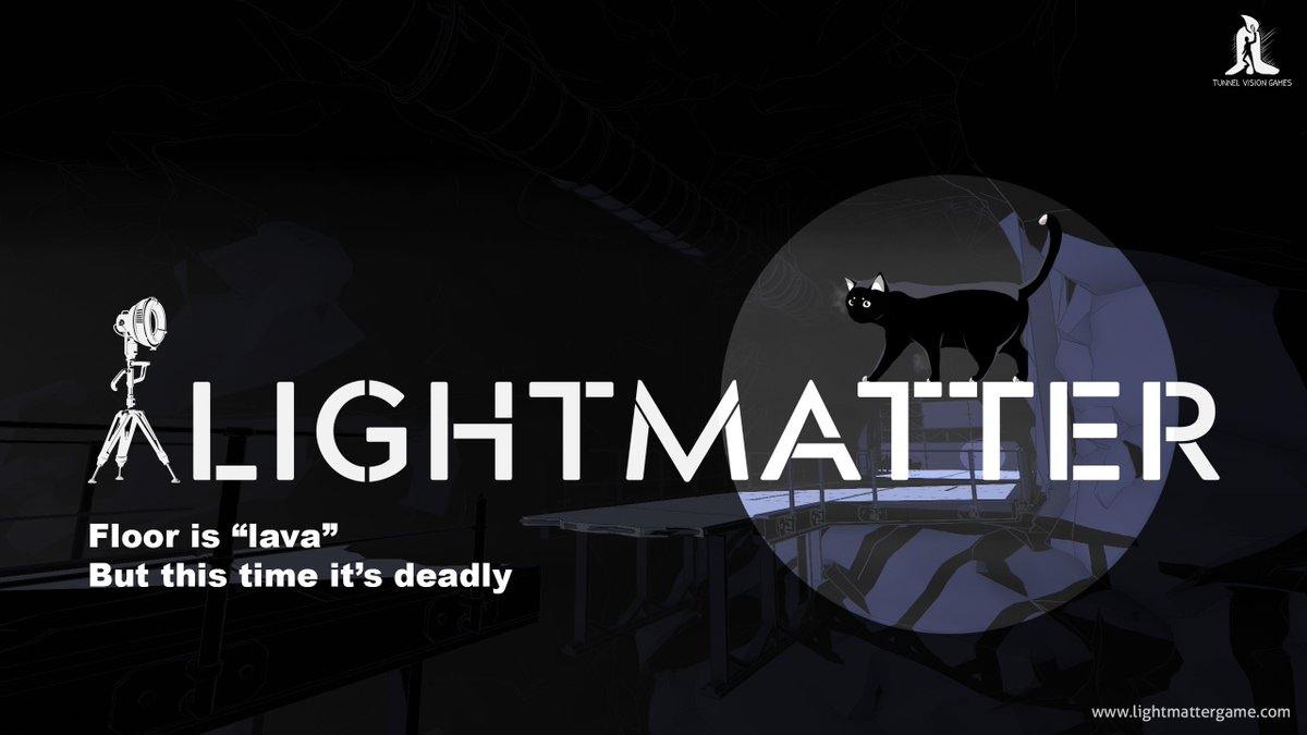 TunnelVisionG's tweet photo. Lightmatter - the floor is shadow!
#gamercat #ndiegames #pcgame https://t.co/B48nH7jl1I
