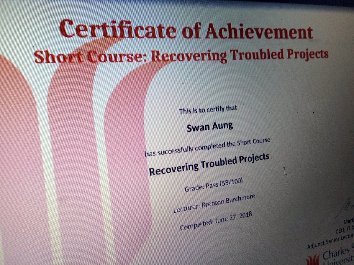 koswanaung's tweet image. Thanks @CharlesSturtUni for great courses via @ITMastersCSU

#ITMastersCSU #postgraduate #University