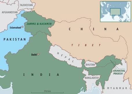 Пакистан бутан. Политическая карта Индии и Пакистана. Граница Индии и Пакистана на карте. Индия и Пакистан на карте. Пакистан границы на карте.