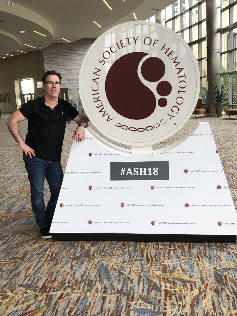 IMFsupport's tweet photo. Are you checking out the blogs from #IMFASH18 Team? Here's one from @IMFmikeMYELOMA, an 18 year #myeloma survivor, who provides his thoughts and some music too! #mmsm @IMFmyeloma #ASH18 Check out his 2 blogs to date here: https://t.co/uVoSTVkrw9 https://t.co/aQ1HPWemv9