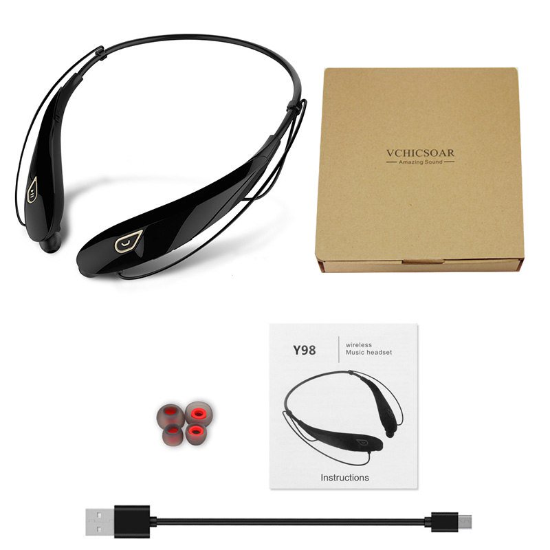 Беспроводные шейные #наушники Wireless Stereo Y98
Идеально подходят для занятий спортом.
Тип: Вакуумные
Заряжается за 1-2 часа;
Режим ожидания: 30 дней;
Режим разговора: 7 часов;
Режим прослушивания музыки: 6-8 часов;
Цена: 1450 рублей;
Доставка по РФ… t2p.pw/83jueqw76L