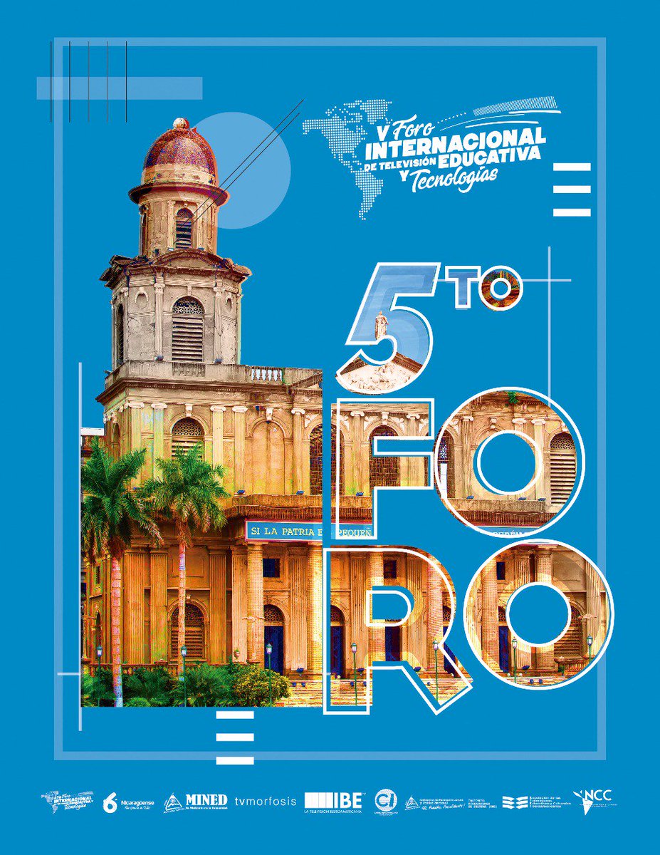 📺🇳🇮𝓜𝓲𝓻𝓷𝓪 𝓩𝓪𝓹𝓪𝓽𝓪 ❤🖤 (@mirnazapatatv) on Twitter photo Ya estamos desarrollando el 5to Foro Internacional de Televisión Educativa y Tecnologías.
#ForoTvEdu6 #TvMorfosisNicaragua #TVMORFOSIS
<a href="/Canal6Nicaragua/">Canal 6 Nicaragua</a> <a href="/CinematecaNic/">Cinemateca Nacional</a> <a href="/visitnicaragua/">Visit Nicaragua</a> <a href="/UNICEFNicaragua/">UNICEF Nicaragua</a> Ya estamos desarrollando el 5to Foro Internacional de Televisión Educativa y Tecnologías.
#ForoTvEdu6 #TvMorfosisNicaragua #TVMORFOSIS
<a href="/Canal6Nicaragua/">Canal 6 Nicaragua</a> <a href="/CinematecaNic/">Cinemateca Nacional</a> <a href="/visitnicaragua/">Visit Nicaragua</a> <a href="/UNICEFNicaragua/">UNICEF Nicaragua</a>