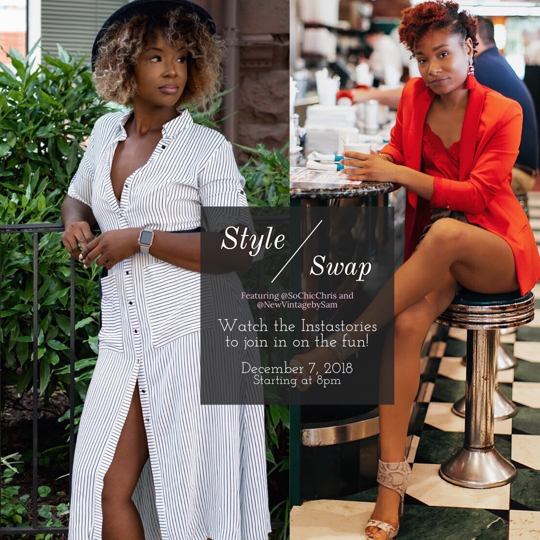 Co-Founder @sochicchris + #BWWS Member @NewVintagebySAM are conducting a Style Swap tomorrow evening at Sky lofts’ First Friday!

RSVP for the FREE Event: eventbrite.com/e/1st-fridays-…

#baltimorestylist #fashionfun #bmore