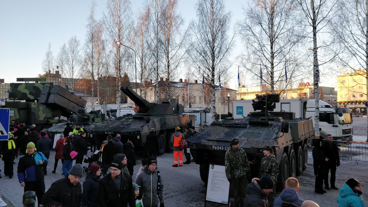 Военный парад в Финляндии парад, Финляндии, прошел, военный, честь, независимости, 101летия, Миккели , декабря, коллеги, dambiev, Военный, Оригинал, городе