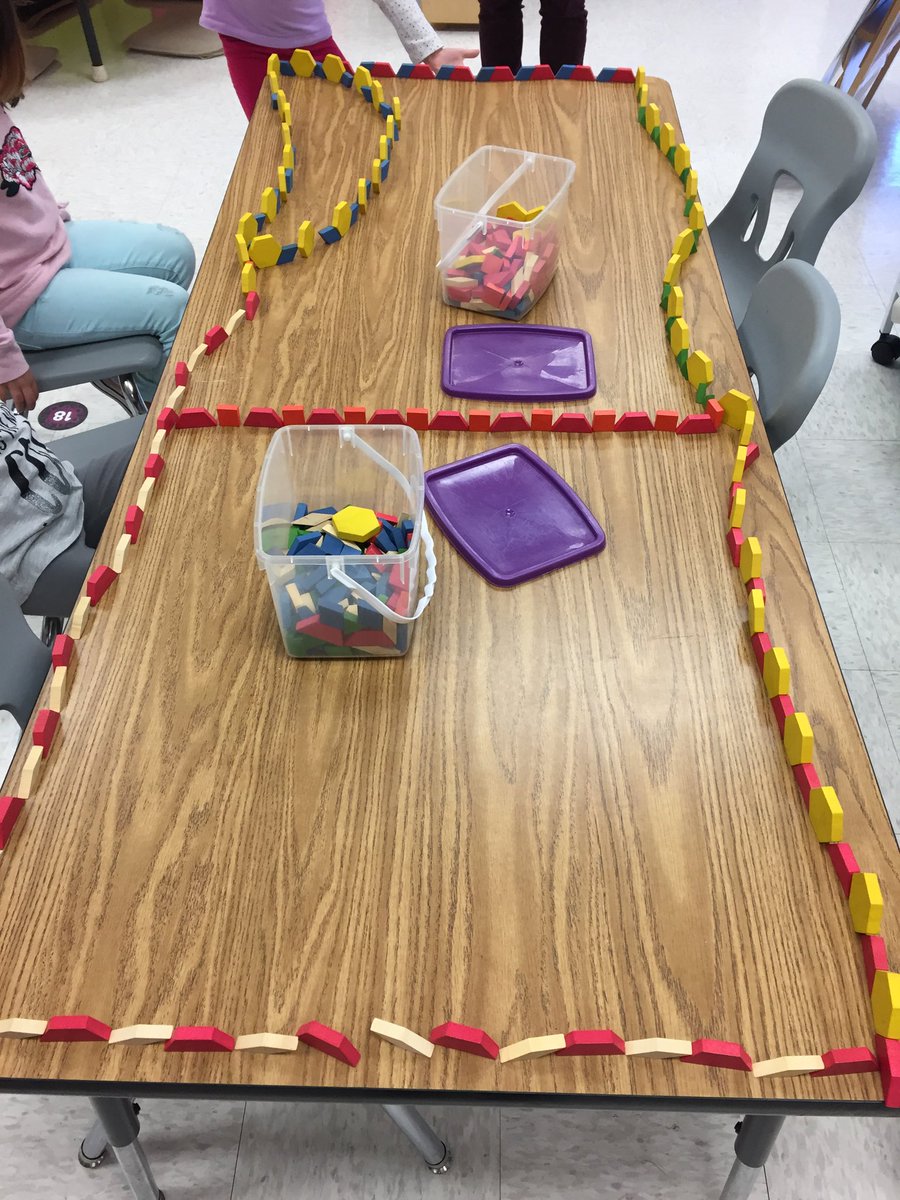 Check out these awesome patterns at independent math centers