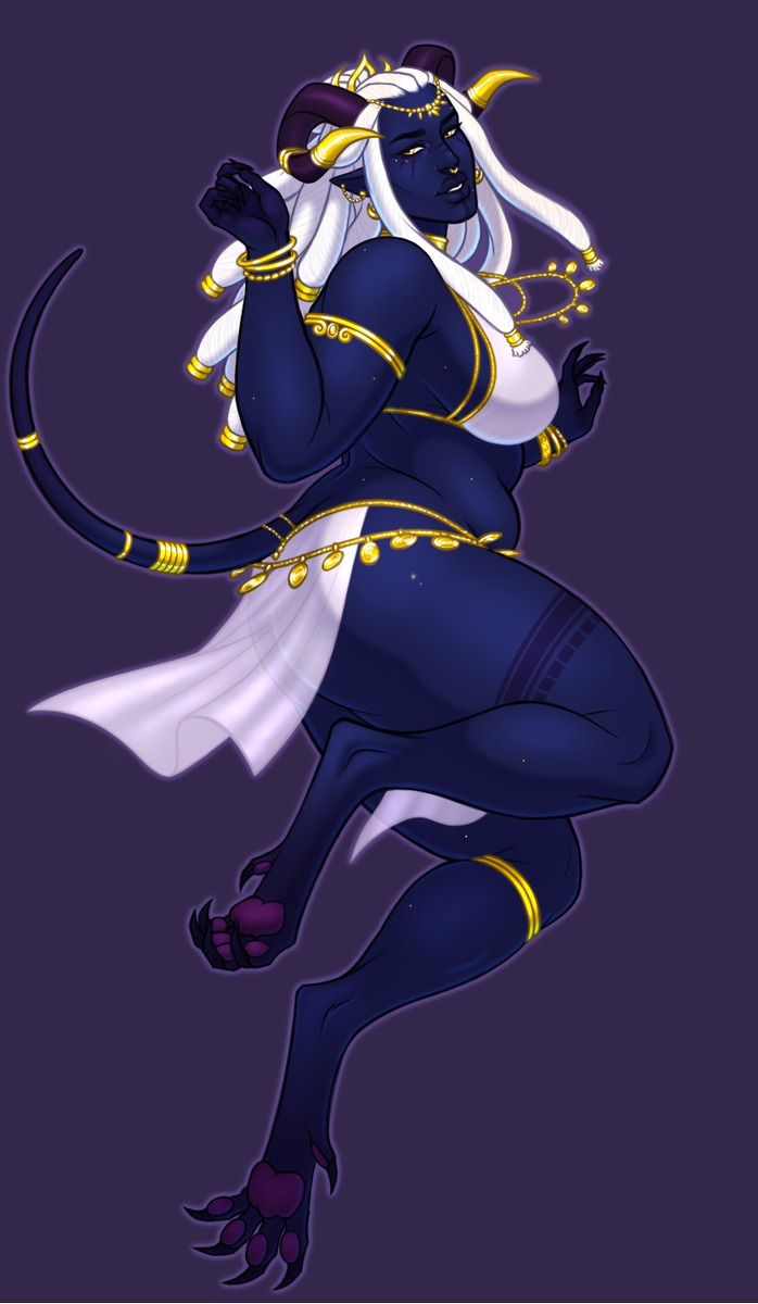 HaodanArt's tweet photo. Like 11 months ago someone on Tumblr randomly suggested that I draw Am as a demoness sort of thing (which I did at the time) and for obvious reasons I decided to revisit that idea sooo here's a chubby demon mom https://t.co/zKOHo4VD9s