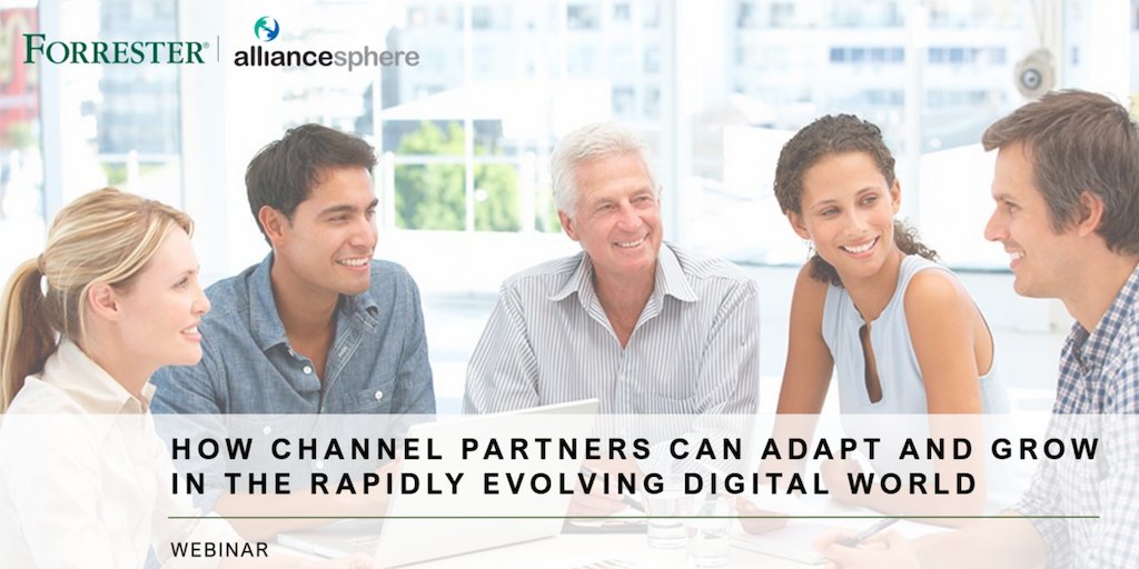 [Webinar]  Have you felt the sea change in how customers buy technology solutions?  Traditional Channels must transform to intercept those new customers.  

<a href="/Forrester/">Forrester</a> &amp; the nVision Group join us to discuss Channel Partner strategy for the #digital world:

alliancesphere.com/webinar/forres…