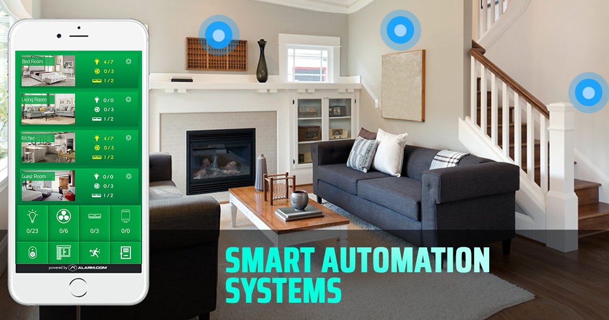 Make your home a smart one by automating lights, fans and other electrical appliances that make lives super convenient and easy. Click to read more; bit.ly/HmAtmsn #smarthome #homeautomation #home #remotecontrol #electrical #fan #ac #tv