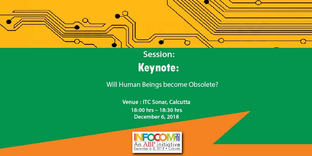 infocomconnect's tweet image. A great session addressing the elephant in the room by Aritra Sarkar of @wedoria 
Share your thoughts with #INFOCOMCal2018, #INFOCOM2018 &amp;amp; #DigitalMeetsHuman