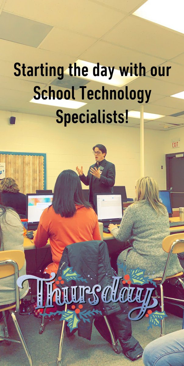 GaTechTeach's tweet photo. Thank you school technology specialists for all you do. Looking forward to a productive day discussing instructional and tech support for our teachers and students! #ConnectedFCS https://t.co/Nu2ad7ox2Q
