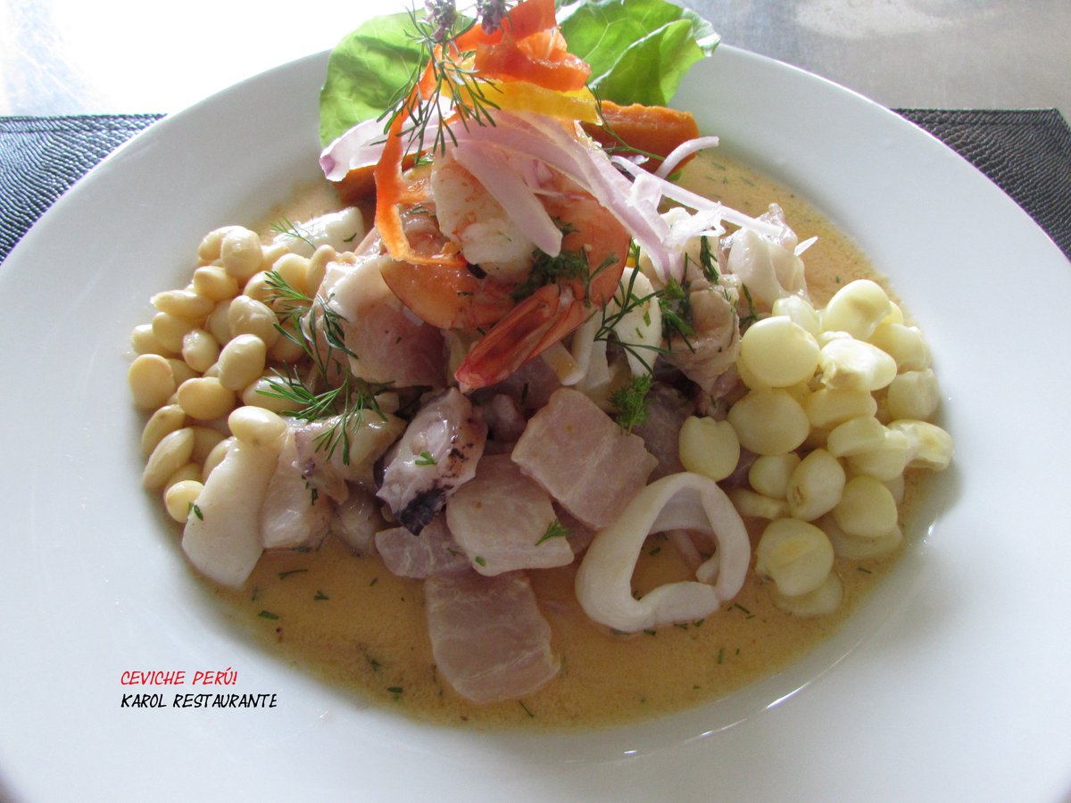 Come CEVICHE.... 
En un restaurante,cevichería,huarique,Picantería,barra cevichera,puesto en el mercado,cevicheros de una esquina,etc. El lugar Usted decide.
hoy amerita un buen ceviche....!
#CevichePerú.