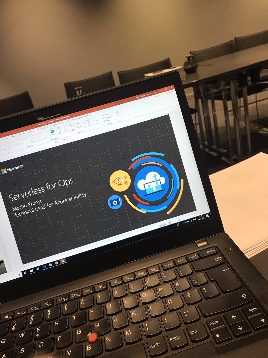 ehrnst's tweet image. Final preparations on my #Serverless  for &apos;Ops&apos; session at #MSTechSummit see you at 3:15