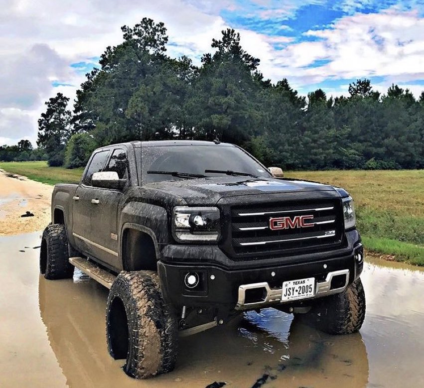 Mud truck. 