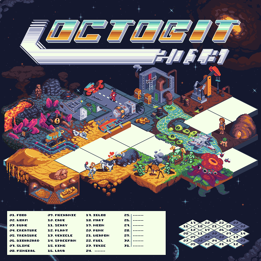 bslrodrigo's tweet photo. Here's a preview of how I left it btw. I'll still rework some of those tiles and work on the blending as well. May be cheating a little but I realy wanna see this done, only 7 more left :¬)))

#ドット絵 #pixelart #octobit #isometric https://t.co/pdN2MMwwZX