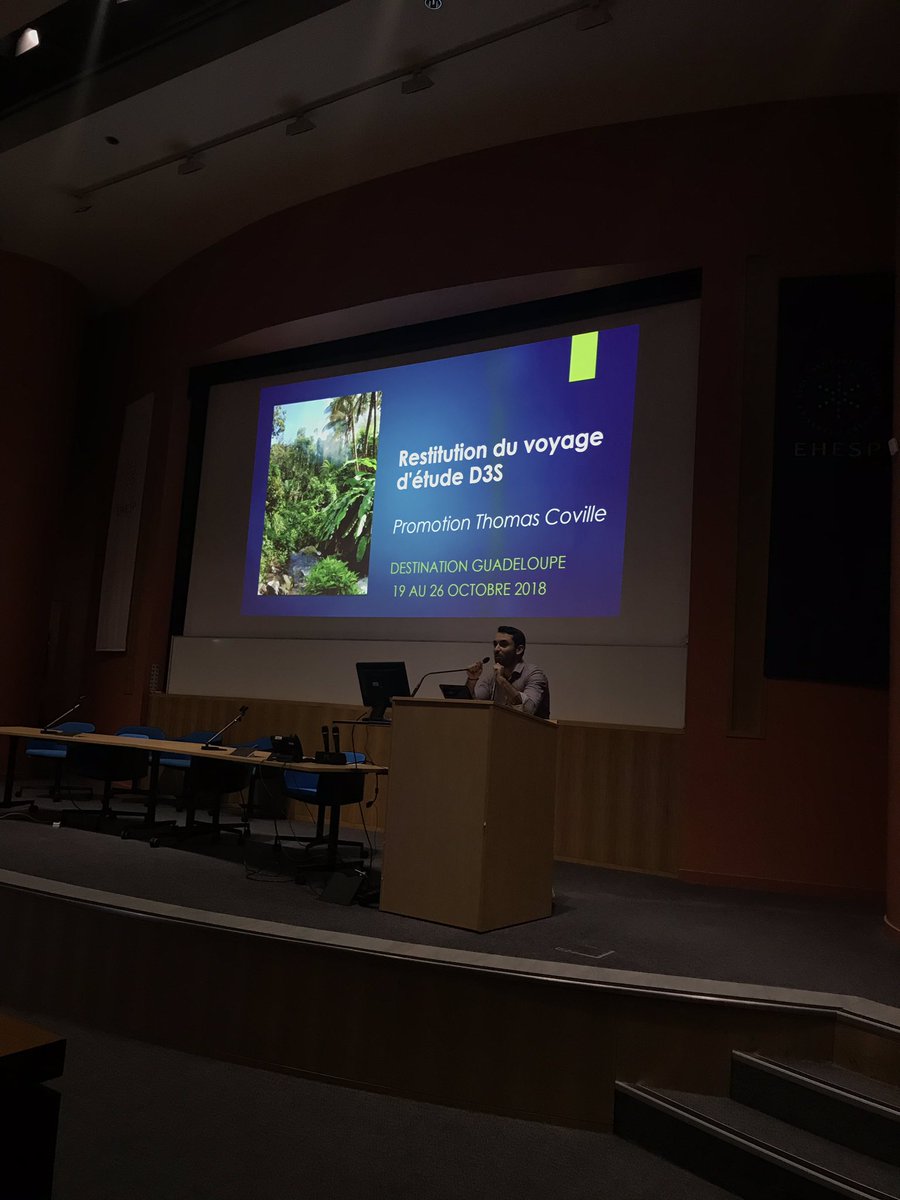 BourgeaisMlodi1's tweet photo. #ED3SGuadeloupe | Restitution du voyage de promo des @ED3S_TCoville. Retour sur une semaine enrichissante et l’occasion pour nous de remercier chaleureusement nos sponsors ! @EHESP #medicosocial #echangesprofessionnels #guadeloupe #santepublique https://t.co/DfdpQbqZ5s