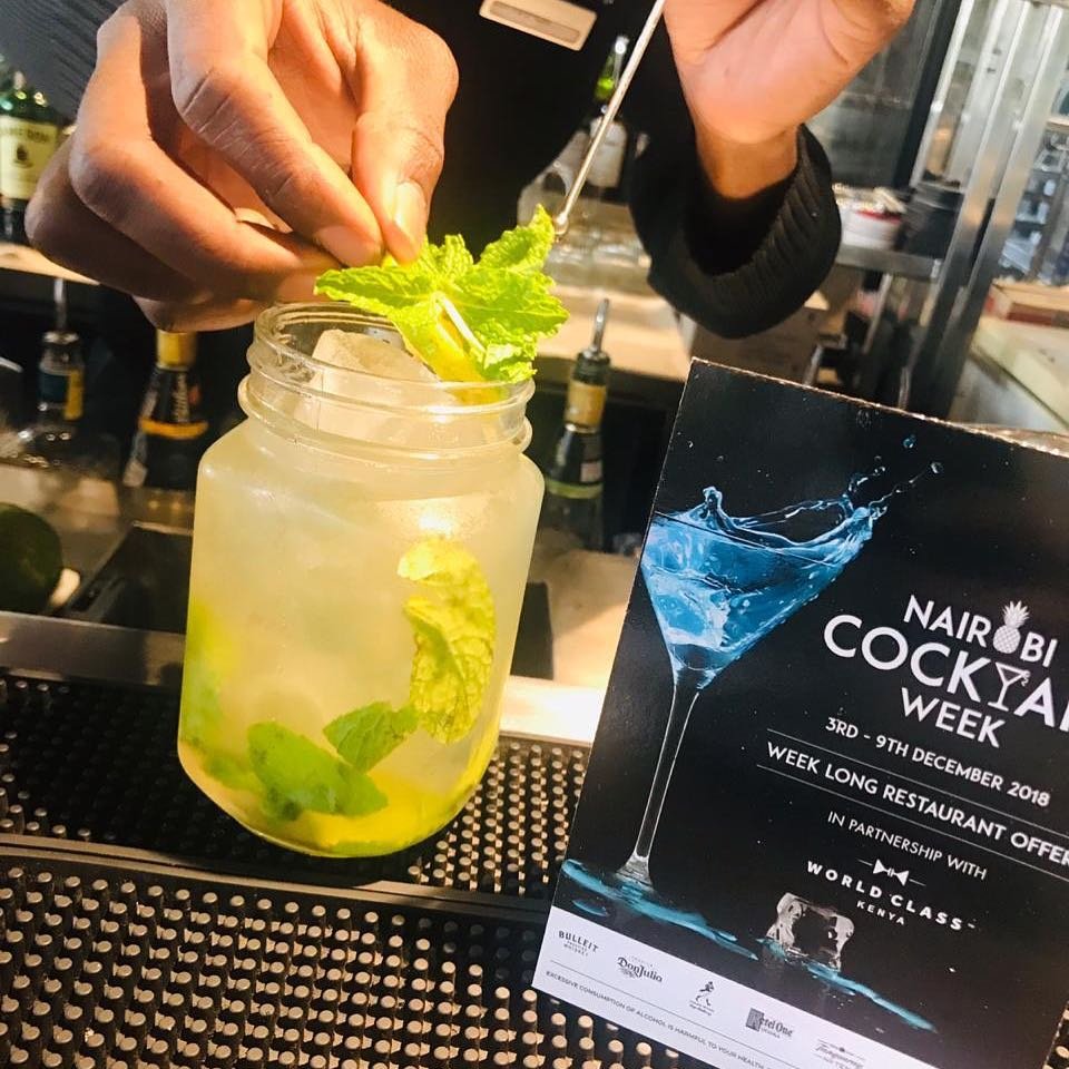 BrewNgongRoad's tweet photo. Joining us for cocktails?
Buy 1 Get 1 FREE during Happy Hour from 5PM 'til 7PM!😋
Nairobi Cocktail Week powered by EatOut Kenya!
#NairobiCocktailWeek #ThirstyThursday #HappyHour #CocktailBar #CocktailPorn #GetBrewed https://t.co/PNJqoqtKfw