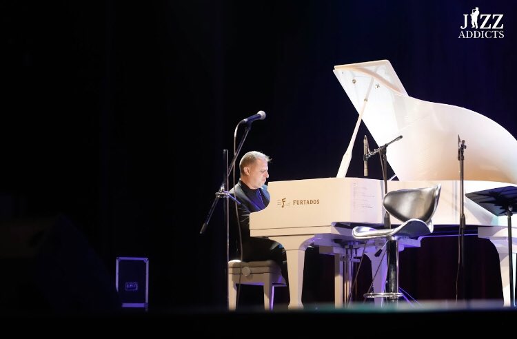 Jazzaddictsindi's tweet photo. John Di Martino is a Grammy nominated Jazz arranger, composer &amp; pianist! 
Watching him play his magic over the piano keyboard was indeed blissful. https://t.co/xMx0IYr8ck