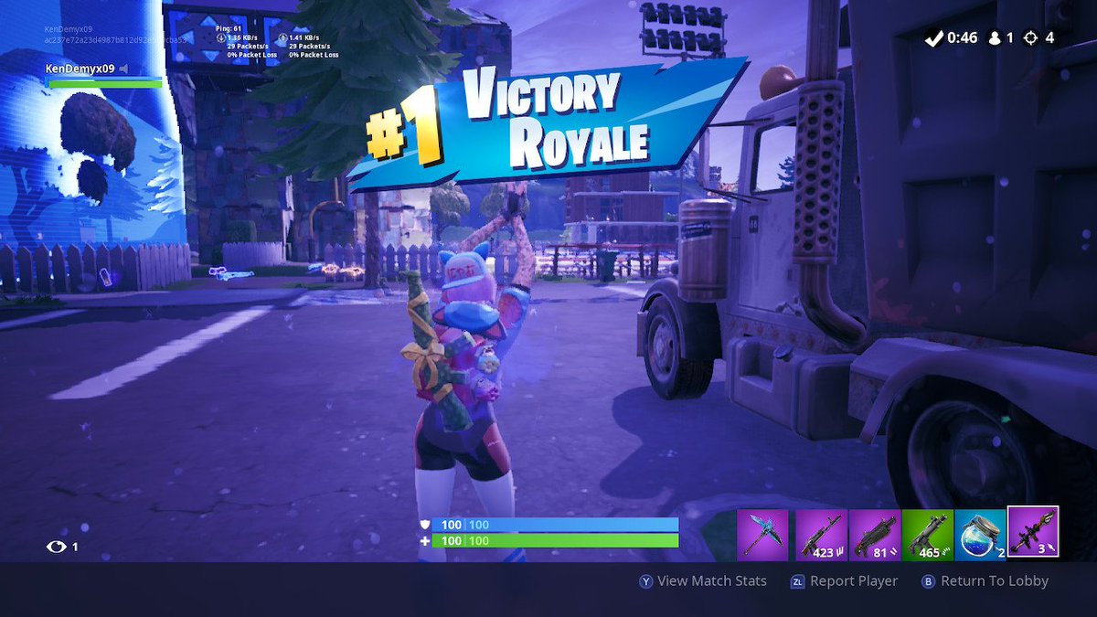 Ken On Twitter First Win For Season 7 Fortnite Nintendoswitch - 