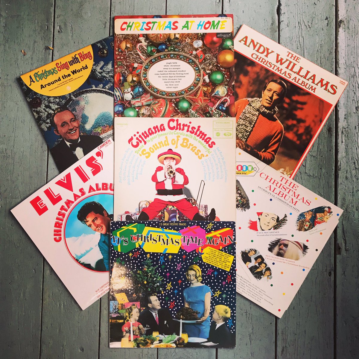 Just some of the cheesy Christmas vinyl we have for our late night shopping party tonight!! Bet you can’t wait!!!?#vintageshop #vintageseller #vintagechristmas 
#christmastunes #christmasfun 
#latenightshopping #shopindependentthischristmas 
#kirkdalehighstreet #se23 #se26