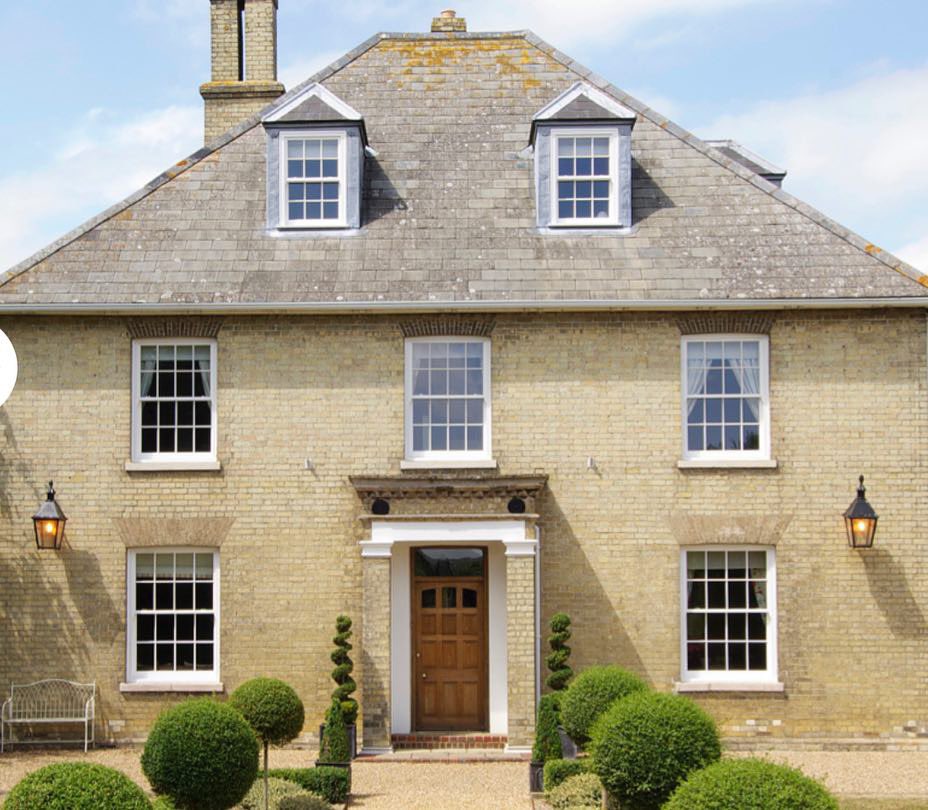 BurgessGroupUK's tweet photo. One from the archives (well a few years ago at least).   A before/ after showing how we took out ill fitting plastic casement windows and installed beautiful timber sash windows. Hope you like it... #tbt #timberwindows #addingcharacter https://t.co/zQMJpFnn9s