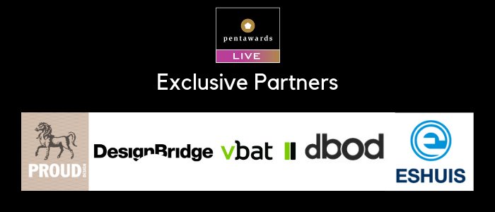 Exited to announce a selection of our exclusive partners at Pentawards Live: PROUDdesign, DesignBridge, VBAT, dBOD and Eshuis BV | Dalfsen. Register now or buy your Pentawards Conference Pass at pentawardslive.com #prouddesign #designbridge #vbat #dbod #eshuis #pentawards
