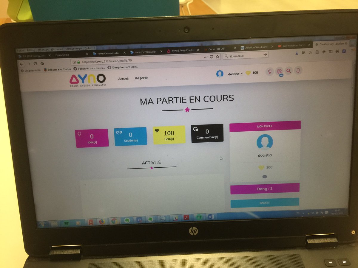 Polytech_Angers's tweet photo. Durant cette édition de #CreativeDay avec @ScalianGroup à @Angers_ALDEV #WiseFactory les étudiants utilisent la plateforme @AYNO_Entreprise pour déposer leurs idées https://t.co/oRf2qodRWx