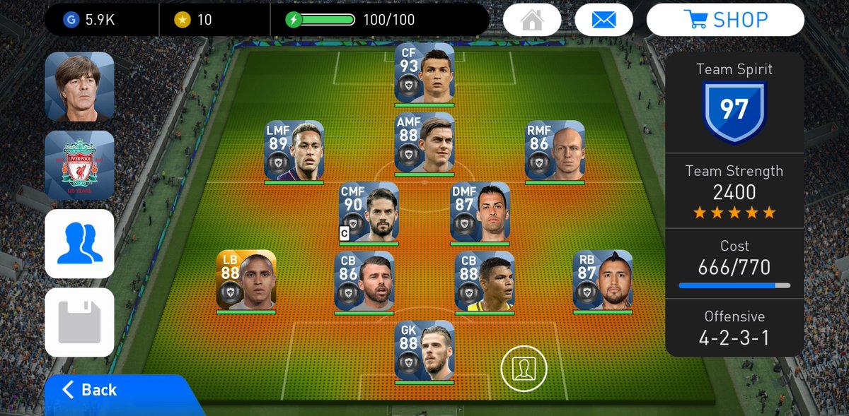 _rohitguptab's tweet photo. This is my best #pep2018 #football #team 😁
Now waiting for the #PES2019 release for mobile https://t.co/osXq63ihQN