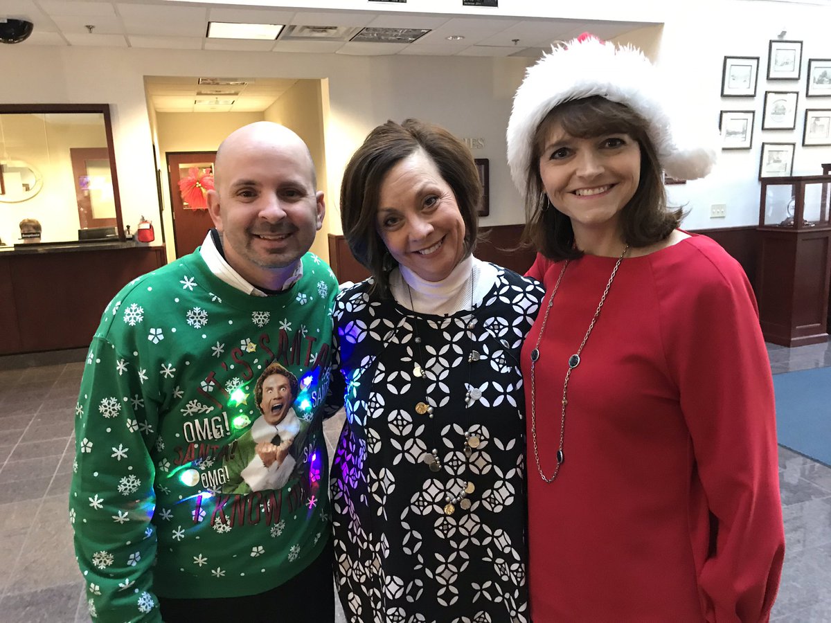 DawnPhipps89's tweet photo. Happy holidays from the FCS elementary, middle, and high school directors! @Bex57Johnson @JoeCappadonia #forsythliteracy https://t.co/g0tW5gT25a