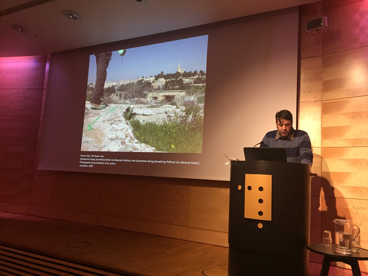 LineMBonde's tweet image. Fascinating paper on the green line work by contemporary artist Francis Alÿs by Kobi Ben-Meir #tracingthecode #gatewaytoheaven