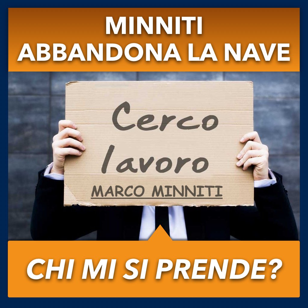 #Minniti ritira la propria candidatura a segretario perché #Renzi non lo sostiene. #Zingaretti a questo punto gioca da solo.
A Nicola piace vincere facile: senza avversari, l’unico ha rinunciato. goo.gl/SRphb4