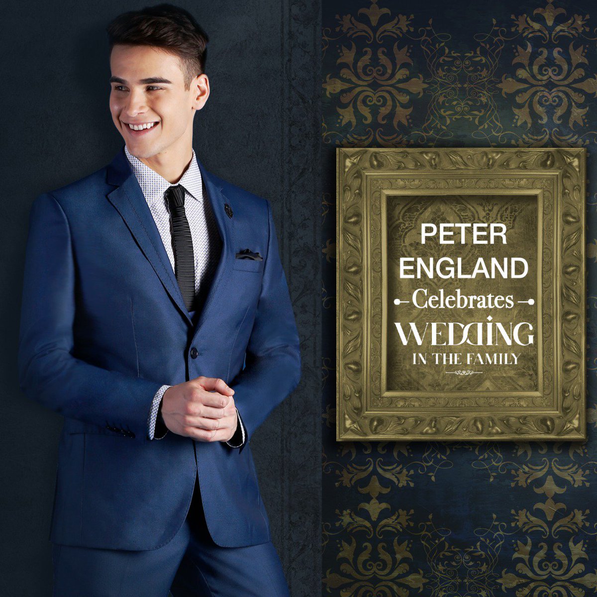 Peter England Peterengland Twitter Man At The Wedding Presenting An Exclusive Range Of Suits Blazers By Peter England Suitupwithpeterengland Weddingwear Indianwedding Indiangroom