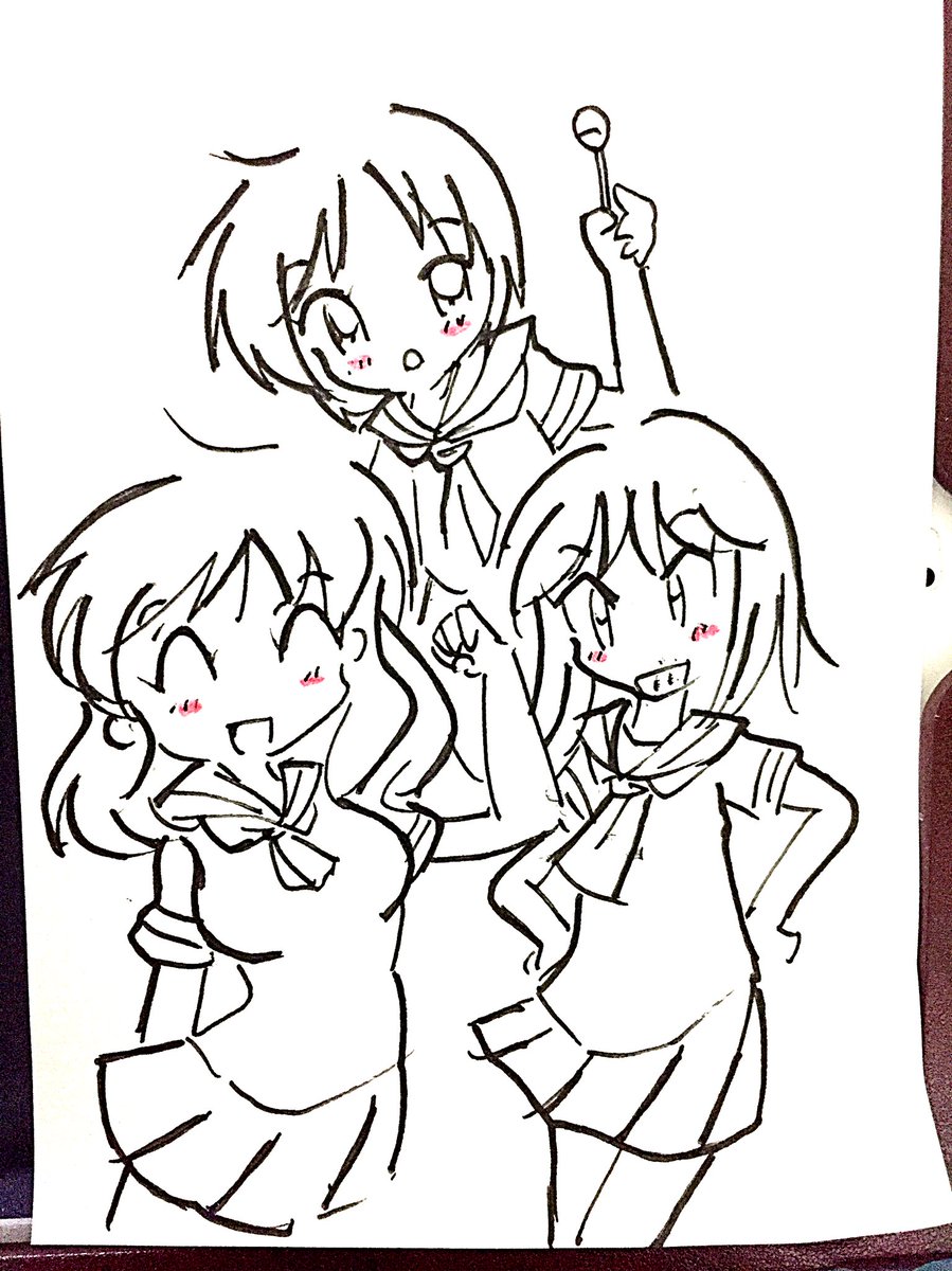 7人描き

#ゆゆ式版深夜の真剣お絵描き60分一本勝負 