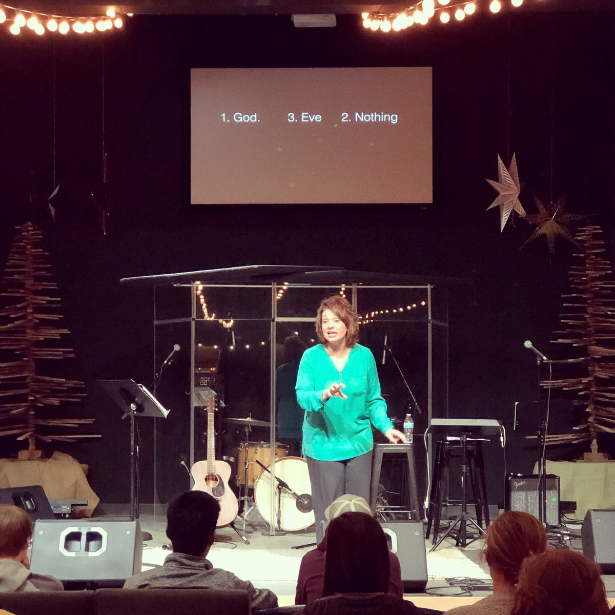 foundryknox's tweet photo. Stacey Johnson took us to school last night, and we loved it. Thinking this morning on whether we see God as He is or if we’ve made up our own fan fiction version of reality. https://t.co/dpMH6y5VgD