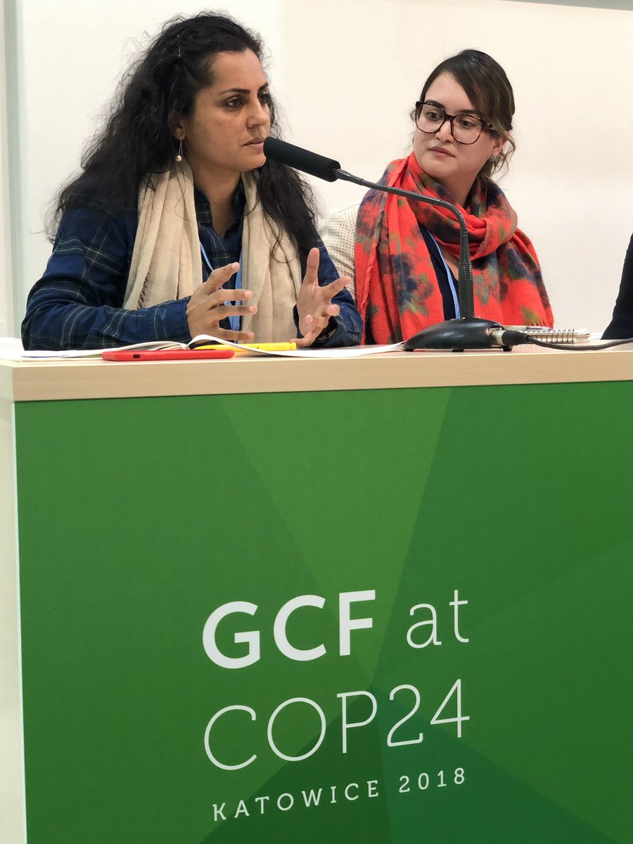 SameeraSavarala's tweet photo. “Need consensus on what the project is trying to achieve” - @RohiniKohli1 sharing @undp experience at @GCF_News event on Evaluation of the Green Climate Fund Result Mgmt Framework #COP24 #climatefinance #GCF https://t.co/XE33aeaeUz