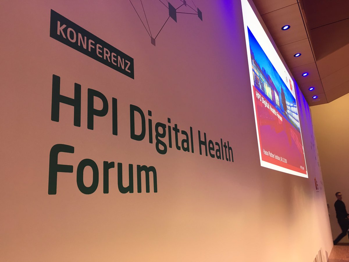HPI_DE's tweet image. Welcome to the first HPI Digital Health Forum. Follow us live at #TeleTask: tele-task.de/live/10567/ #hpi_health #DigitalHealth