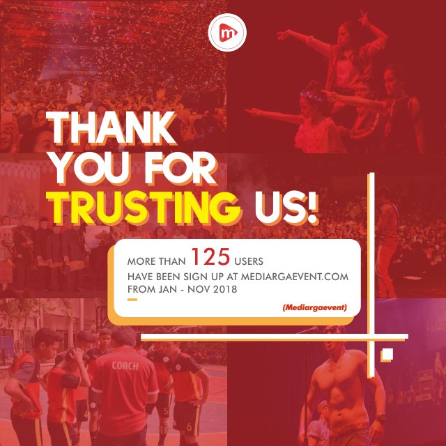 mediargaevent's tweet photo. Today, eleven months have passed! And we are proud that more than 125 users have been sign up ever since.

Have you joined us to create the real impact and curiosity about upcoming events?

#Startups #techno #platform #Trending #BREAKING #MakeYourEvent #Mediargaevent https://t.co/lMoRH89jJJ