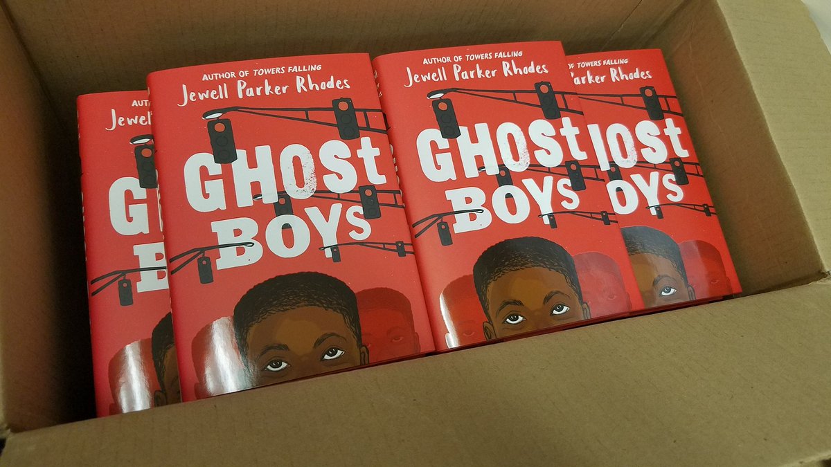 80 copies of #GhostBoys ready to be in the hands of our Bears, can't wait to hear about the impact on heart and mind. Grateful to teachers who ask for books their kids deserve.  #ProjectLITBookClub #budgetpriorities #thisisbeingabear