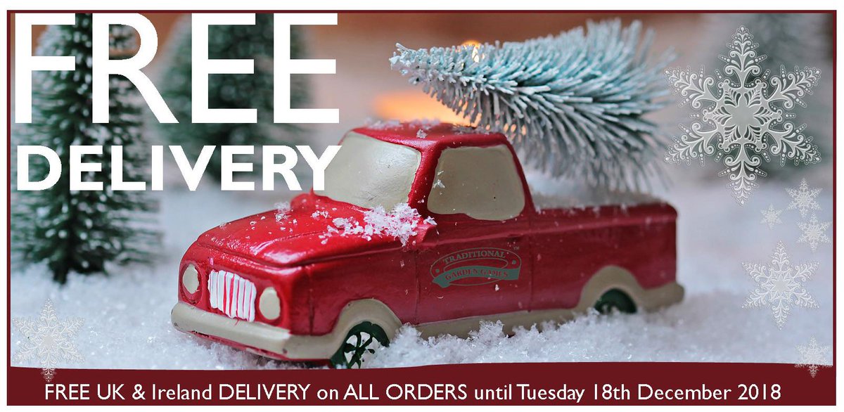 tradgardengames's tweet photo. 🚘 FREE Delivery on all UK and Ireland website orders - until Tuesday 18th December 2018 📦🎅Fill the festive holidays with fun and laughter with BIG games from Traditional Garden Games ➡️ Check out the full range online ➡️ https://t.co/cV8BPA85Rs https://t.co/3h72O8UNZJ
