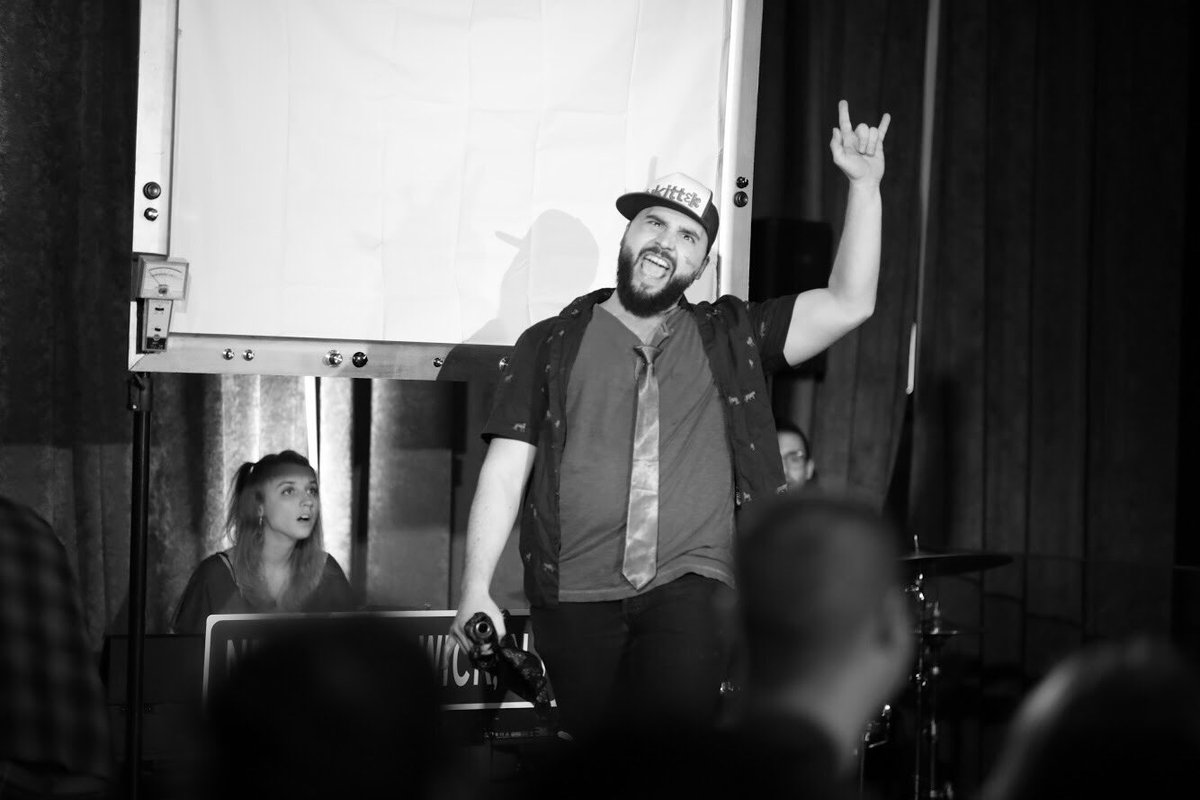 11thHourMusical's tweet image. Snapshots from our #closingnight! Missing these rockstars 🌟 Thanks to @ZackMorrison18 for capturing the final basement show! 🤘 #RockApocalypse @ChristopherPasi @loveelivvy @JoshuahDSimpson