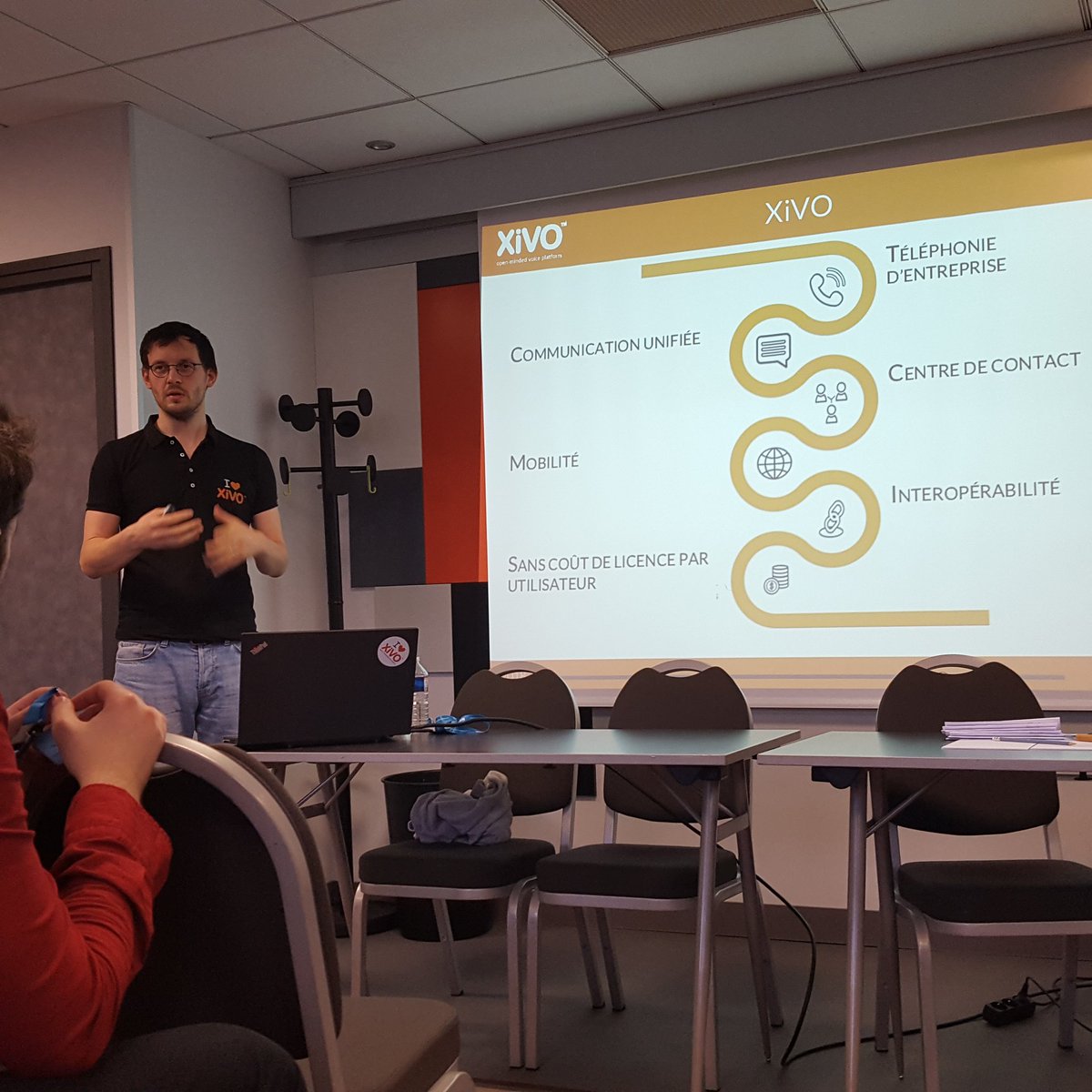 laurentportier's tweet photo. #POSS18 #xivo c'est maintenant https://t.co/32nSlGj5tk