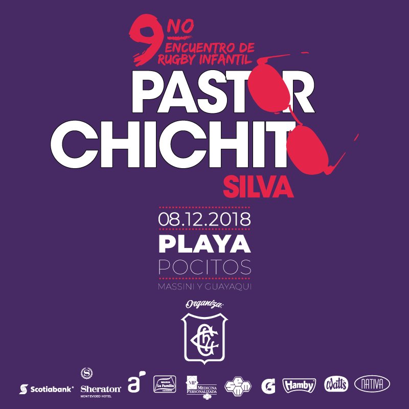 champagnatclub's tweet photo. Ahora si!!! Este sábado 8 de diciembre se viene la novena edición del Pastor "Chichito" Silva. Los esperamos a todos! #locosporladiagonal @ScotiabankUy @Sheraton_MVD @AntelDeTodos #GranjaLaFamilia @MPersonalizada @SEMM_Emergencia @Gatorade_Uy @hamby_uy @NativaURU @WattsJugos https://t.co/tjDsdcp9VI