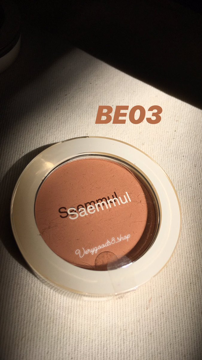 Verygoods8_shop's tweet photo. 🧡พร้อมส่ง🧡#บลัชออน #saemmul  single blusher ครบสี สีดี สีสวยมากก
#BE03 :สีส้มๆอมน้ำตาลปัดแล้วสวยดูบ่มแดดเบาๆ 
#BE02: สีนี้มีชิมเมอร์เบาๆปัดแล้วละมุมสวยมาก
#OR04 : สีส้มกำลังดีผิวไหนปัดก็เริ่ด
#CR03 :ส���มcarrot ปัดแล้วสดใสดูเด็กกสุด
สี #RD02 #RD03 #OR03 soon!!
✅169฿
✅2ชิ้น 319฿ https://t.co/z9ZT7qZErP
