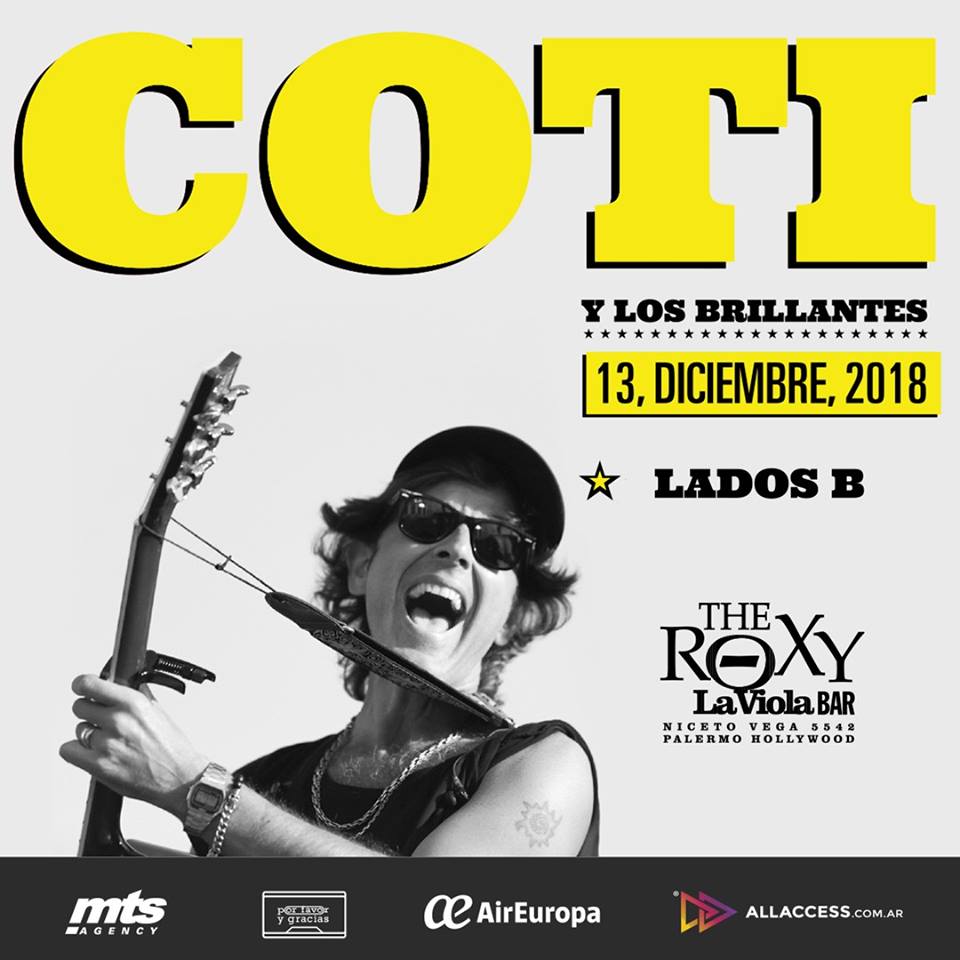 ⭐ ¡¡¡ya casi!!!! 🤗 El 13 de diciembre <a href="/CotiOficial/">Coti Sorokin</a> y #LosBrillantes en <a href="/TheRoxyArg/">The Roxy Arg.</a> <a href="/LaViolaBar1/">La Viola Bar</a> ➡️➡️ un show de Lados B con temas que nunca escuchaste en vivo en un mismo espectaculo ☄☄ entradas anticipadas por sistema <a href="/AllAccessARG/">All Access</a> ✔✔