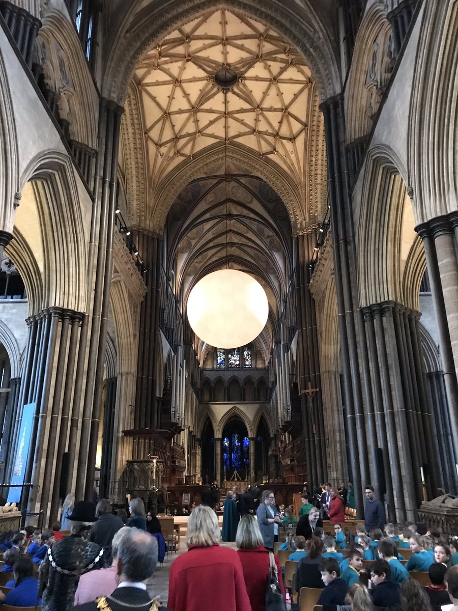 chrischamms's tweet photo. I am at Salisbury Cathedral to celebrate the work of The #childrenssociety , fantastic to see so many kids here during advent https://t.co/eIinEzBZKN