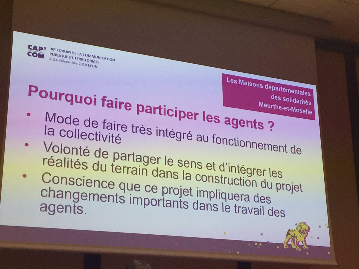 _Falbala's tweet photo. Où l’on parle intelligence collective et #participation ... en interne ( pour changer un peu 😉) animation au taquet avec @ac_poincare 👌 #capcom2018 #ComInterne https://t.co/kMrQI0kO1d