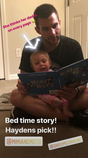 MimiandMoto's tweet photo. Honored to see @AmericanFlatTrk king @JMees1 reading our book to his princess! Buy here https://t.co/nFE81JZEsy or use TW10 for 10% of all orders @ https://t.co/hB3DMu2PC6  

@IndianUSA @indianmotocycle #americanflattrack #flatrackracing #indianmotorcycle #flattrack #flattracker https://t.co/YknnRyjKiD