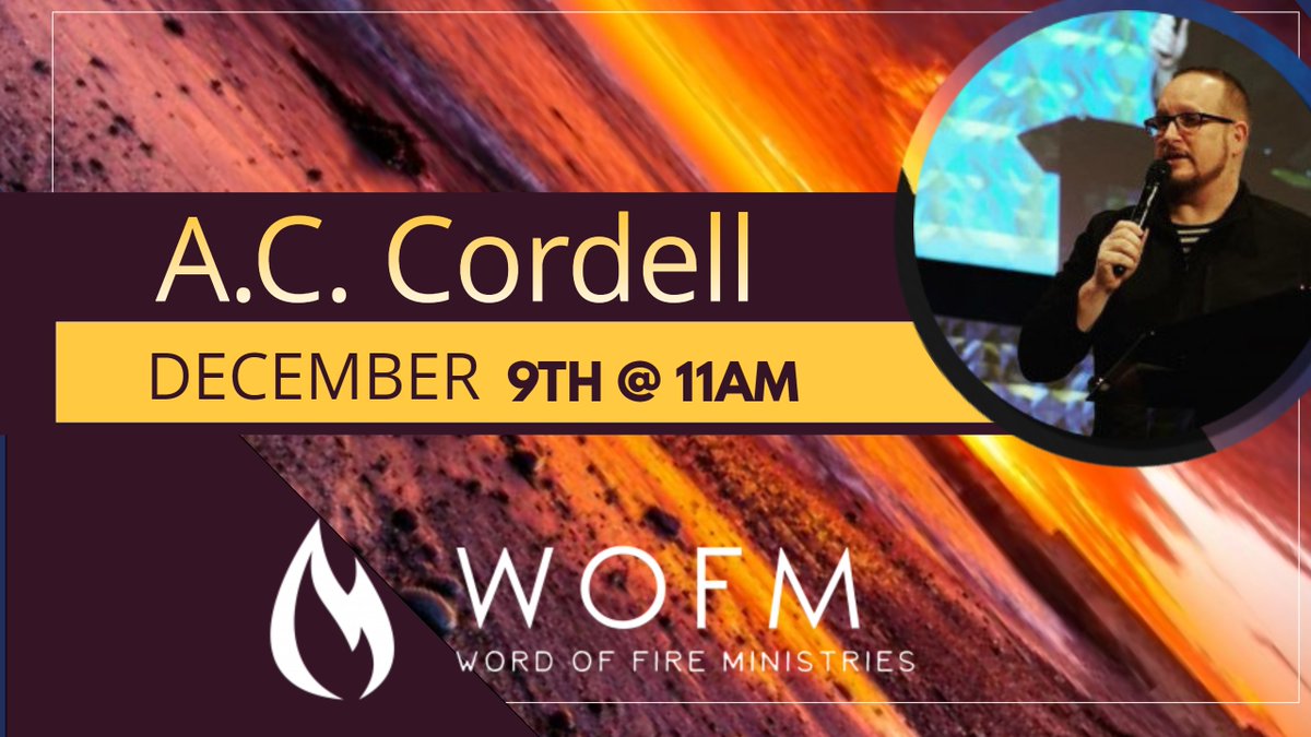 MoveChurchFL's tweet image. A.C. Cordell will be ministering this Sunday!  You won't want to miss what God is going to do! 

P.S. He is bringing a drummer with him!